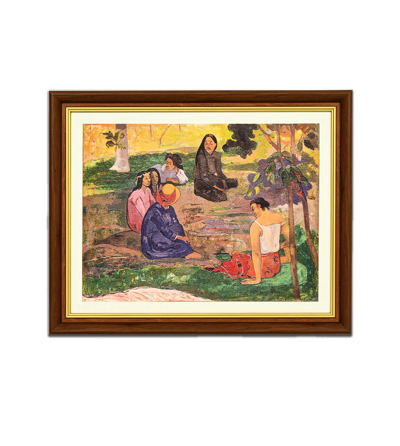 Conversation by Paul Gauguin