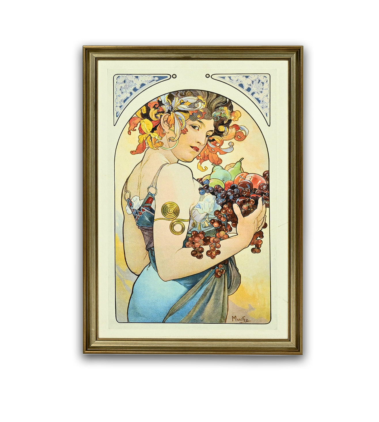 Fruit by Alphonse Mucha