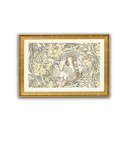 Language of Flowers by Alphonse Mucha