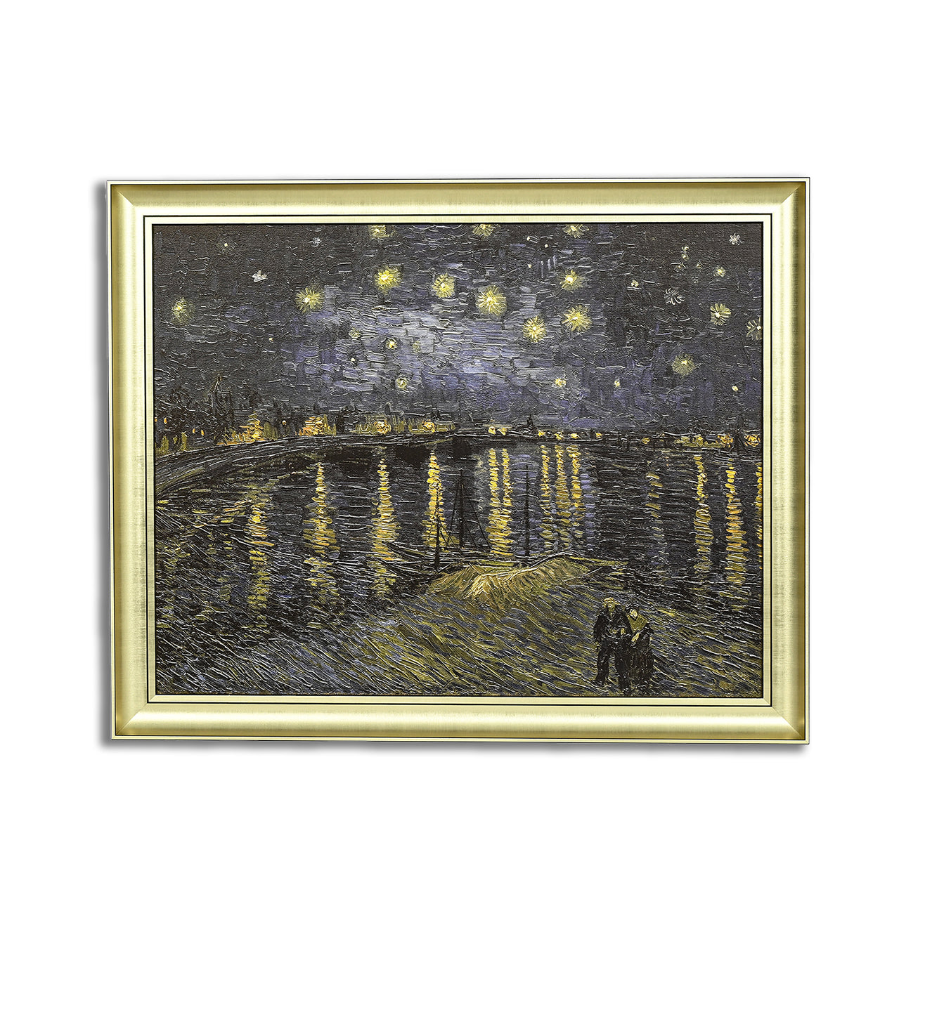 Starry Night On The Rhone by Vincent Van Gogh