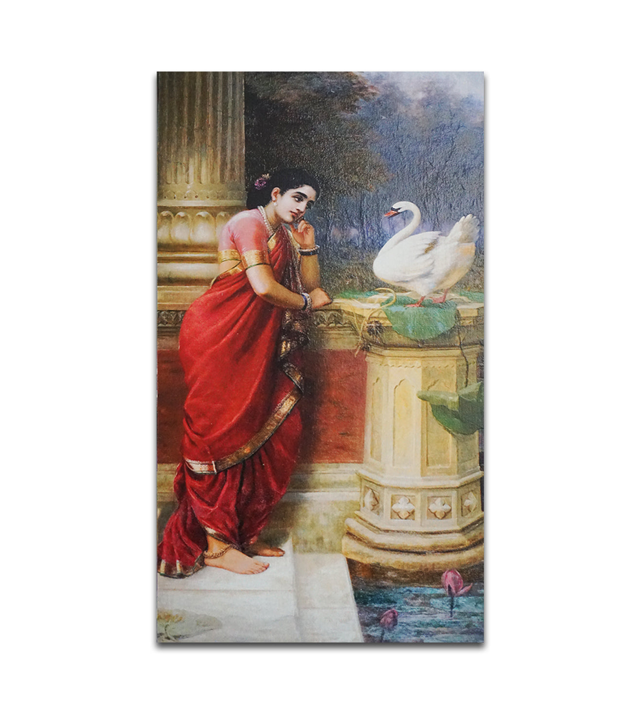Hamsa Damayanti by Raja Ravi Varma