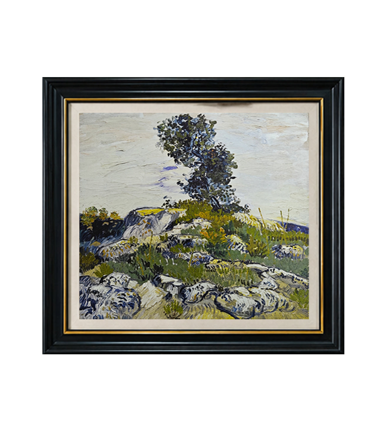 The Rocks by Vincent Van Gogh