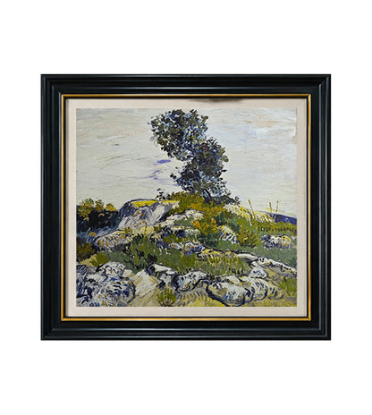 The Rocks by Vincent Van Gogh