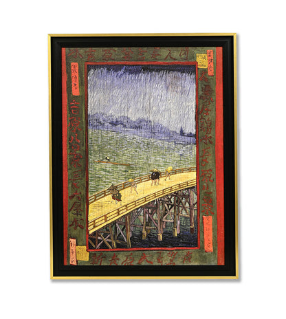 Bridge In The Rain by Vincent Van Gogh
