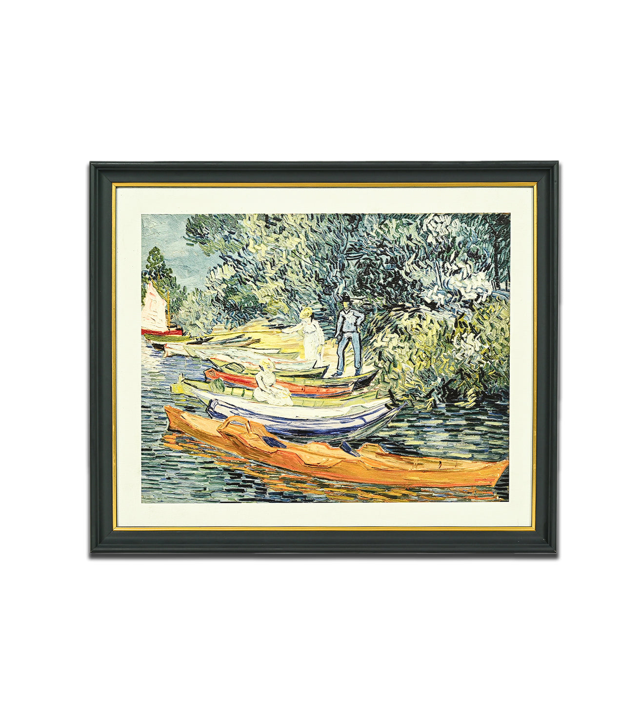 Bank of the Oise at Auvers by Vincent van Gogh