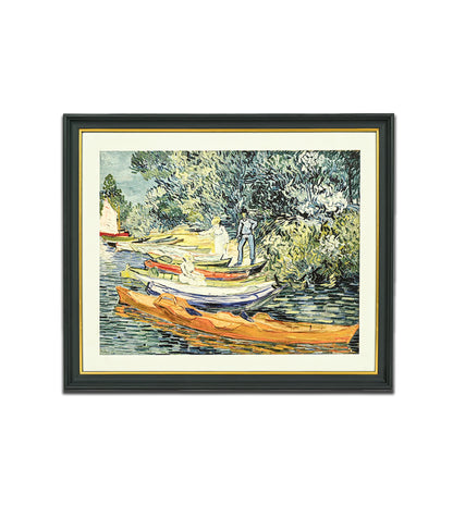 Bank of the Oise at Auvers by Vincent van Gogh