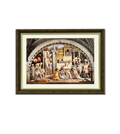 The Fire in the Borgo by Raphael