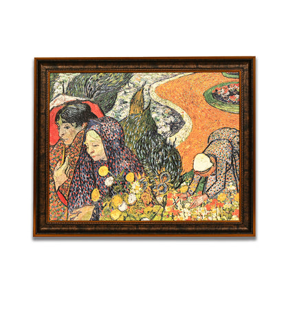 Memory Of The Garden At Etten by Vincent Van Gogh