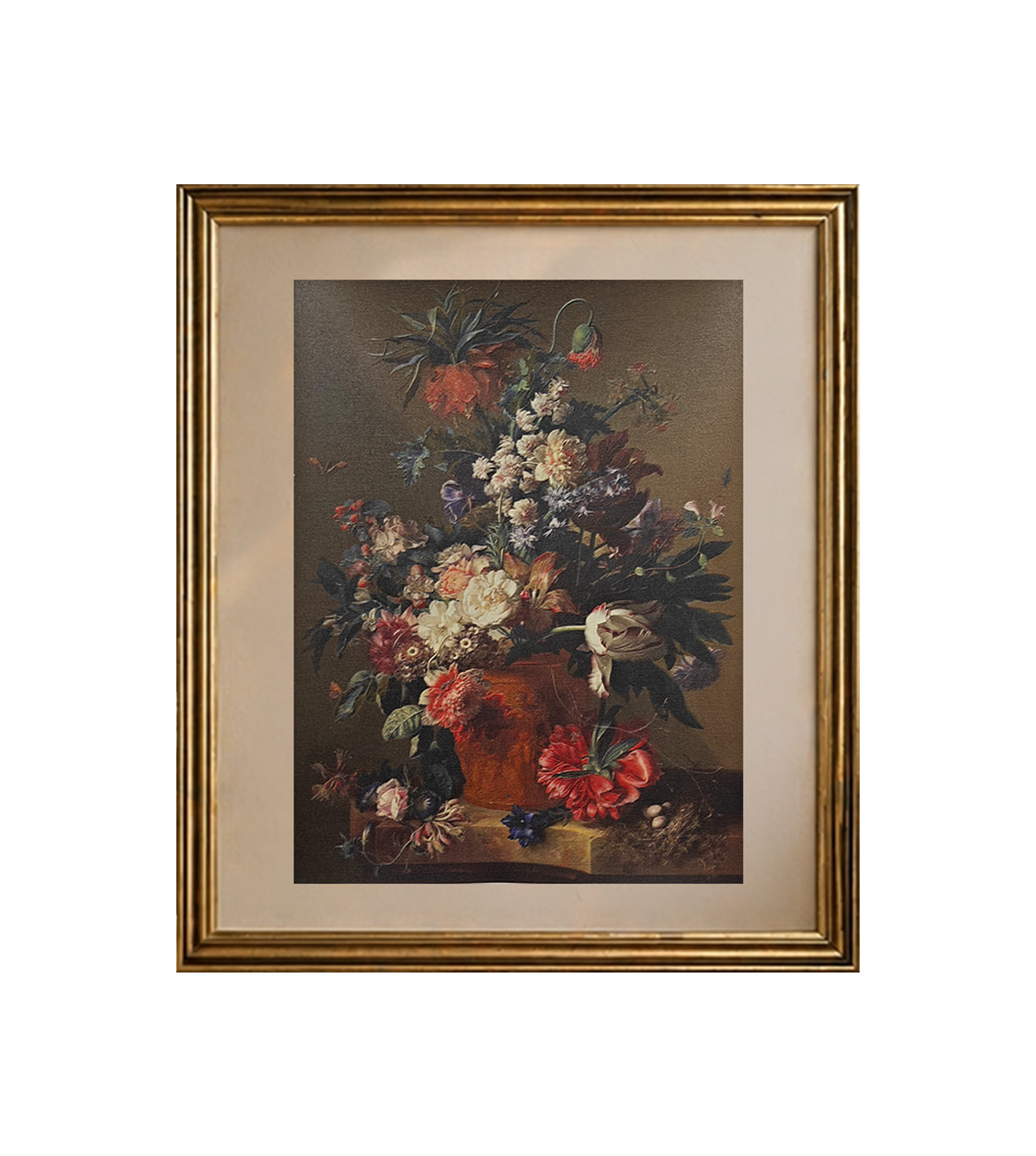 Vase of Flowers by Jav Van Huysum