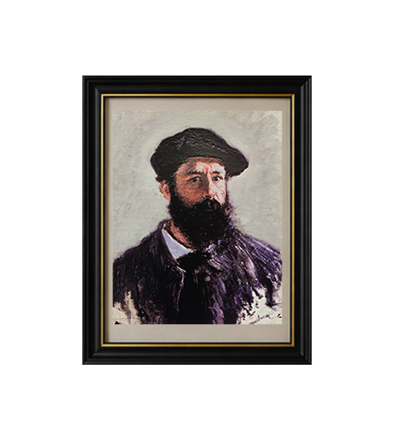 Self Potrait by Claude Monet