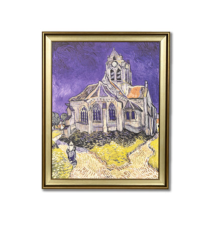 The Church At Auvers by Vincent Van Gogh