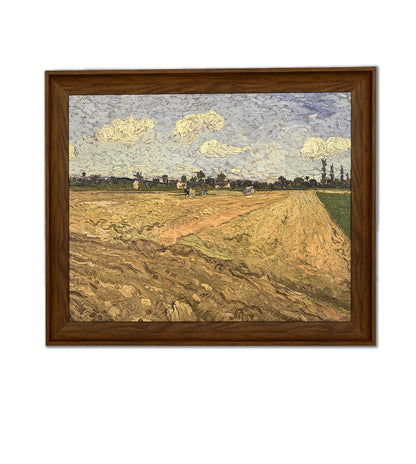 Ploughed Fields by Vincent Van Gogh