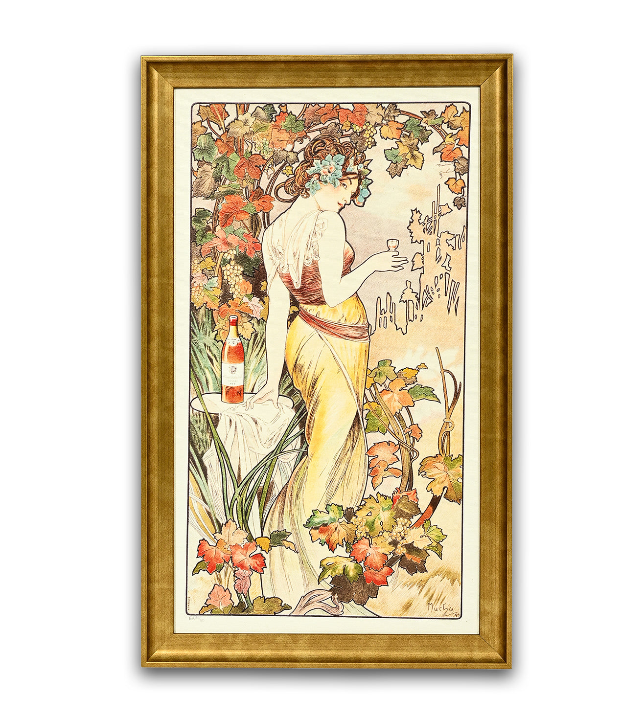 Cognac Bisquit by Alphonse Mucha