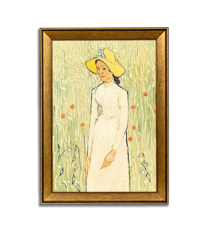 Girl In White by Vincent Van Gogh