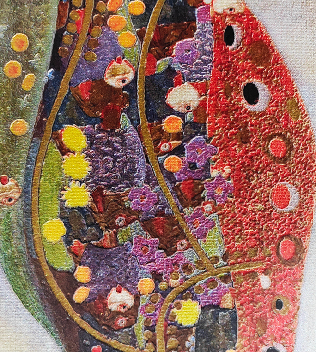Water Serpents II by Gustav Klimt