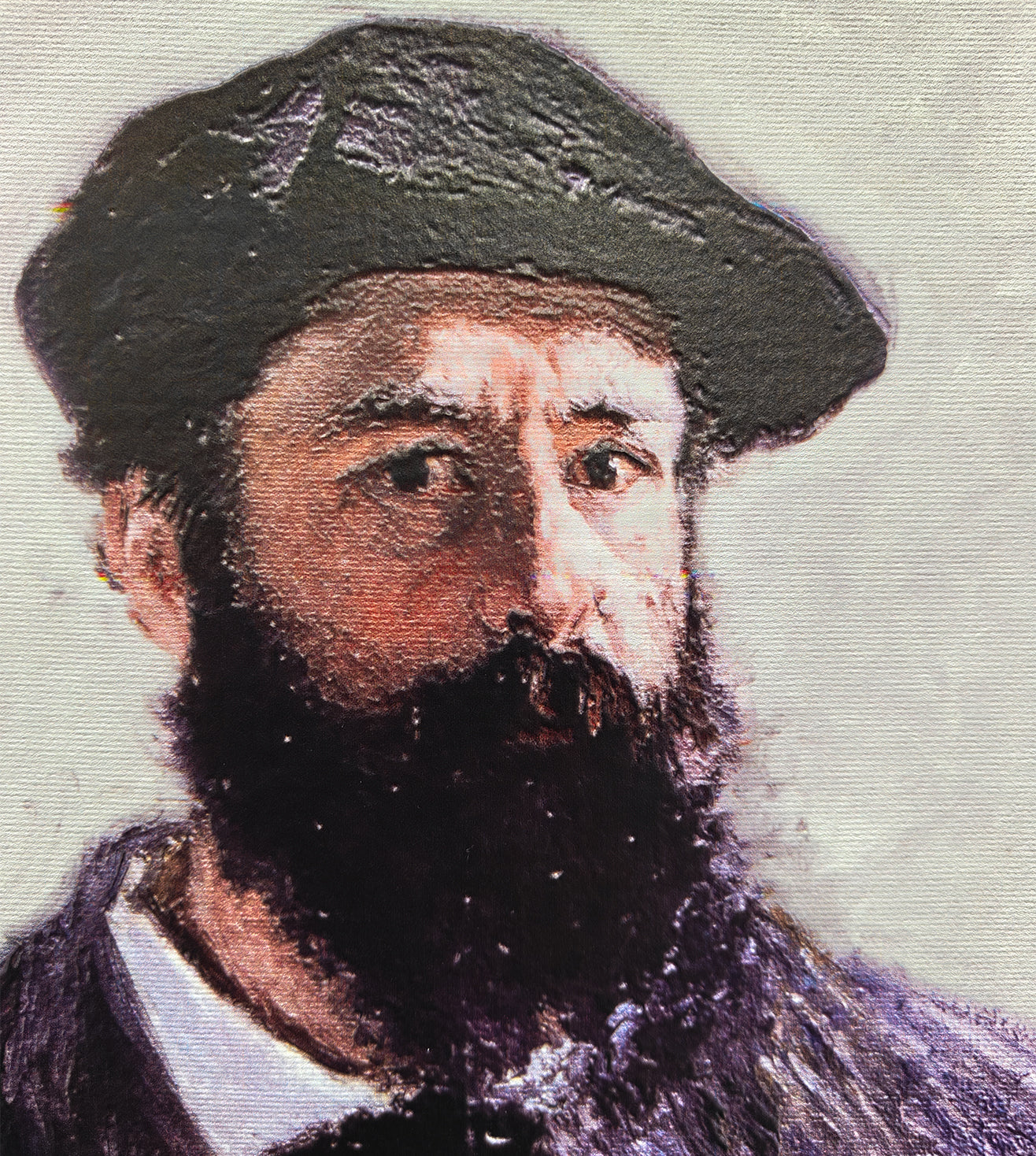 Self Potrait by Claude Monet
