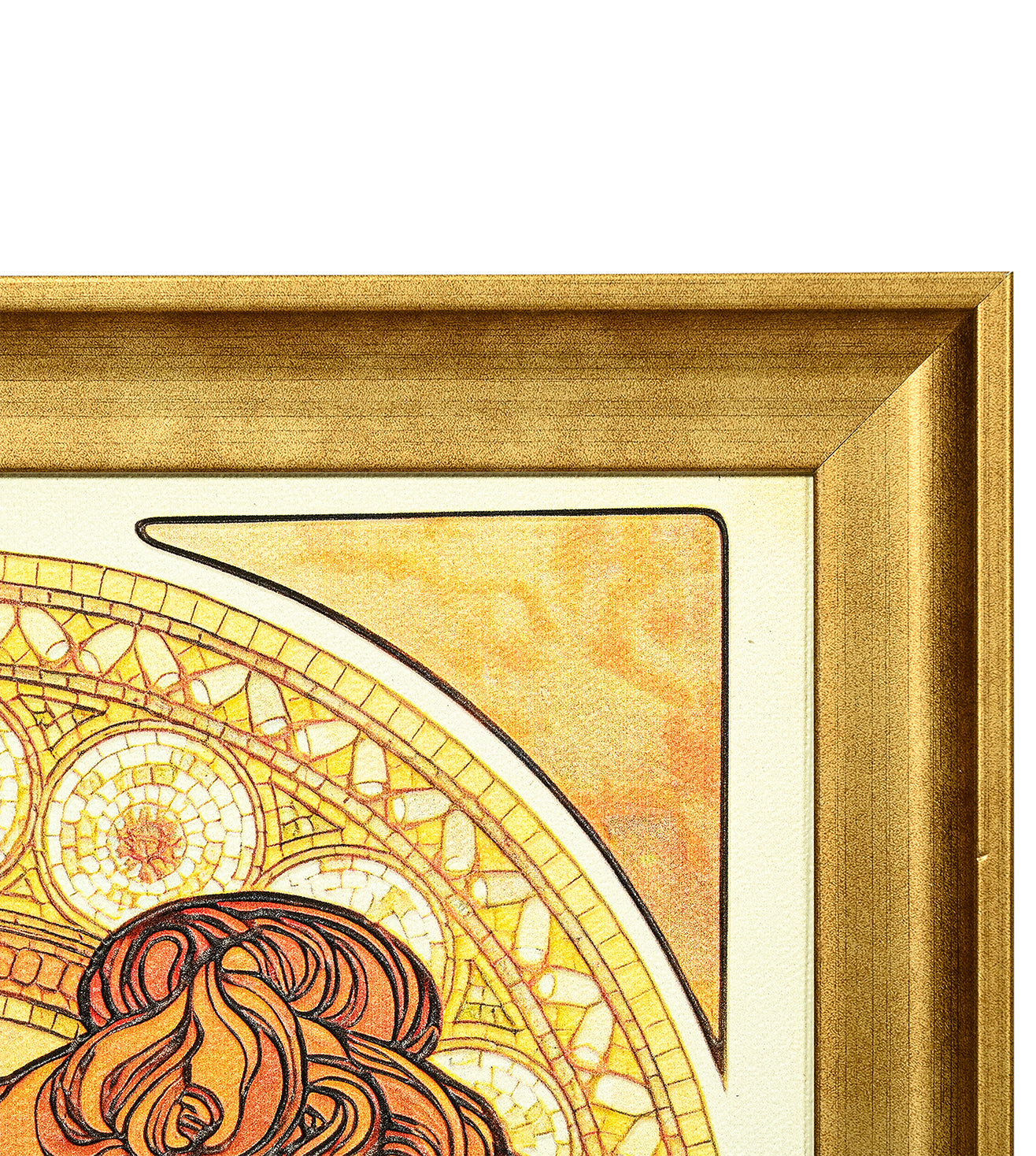 The Precious Stones: Topaz by Alphonse Mucha