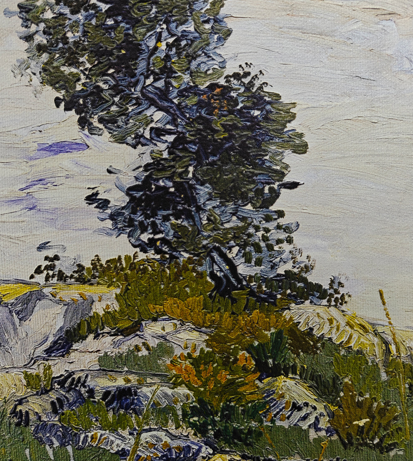 The Rocks by Vincent Van Gogh