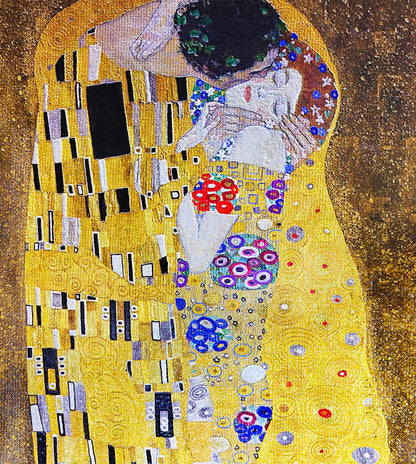 The Kiss by Gustav Klimt