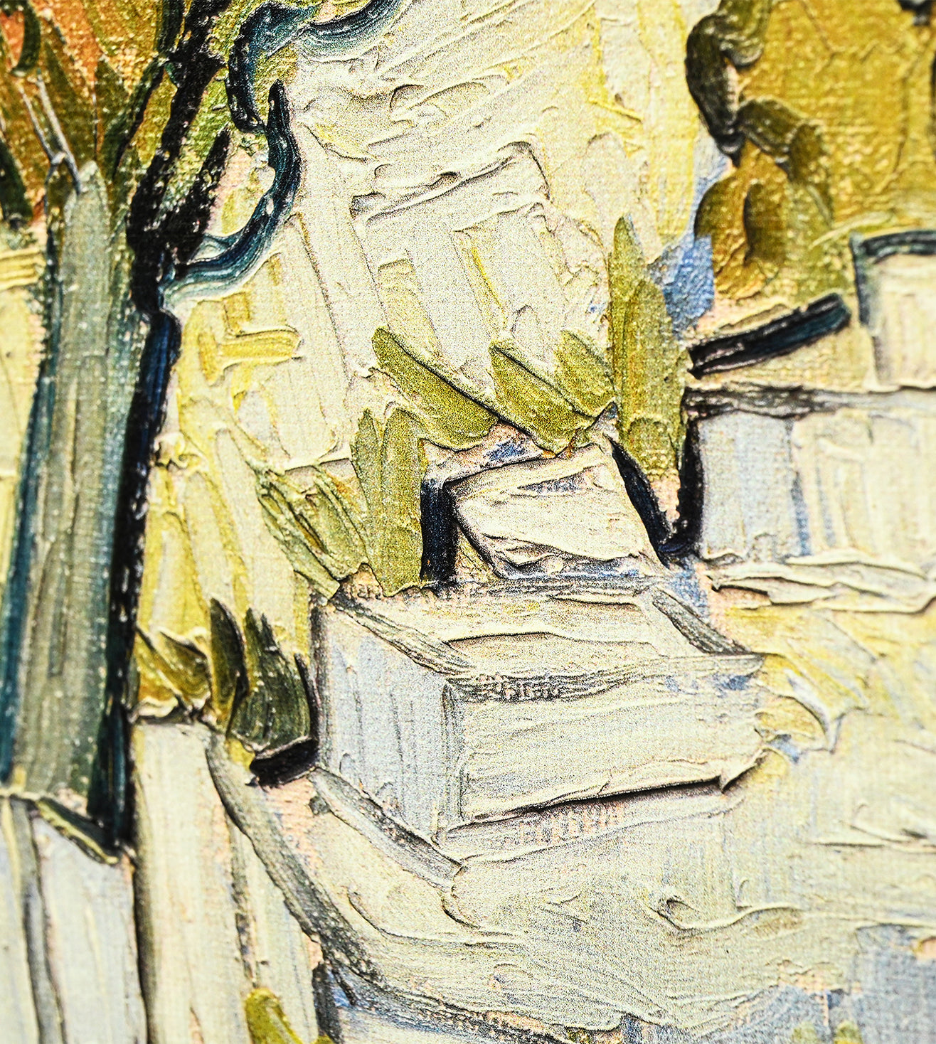 Two Poplars In The Alpilles Near Saint Remy by Vincent Van Gogh