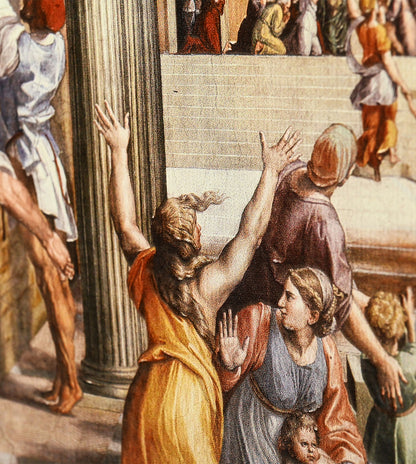 The Fire in the Borgo by Raphael