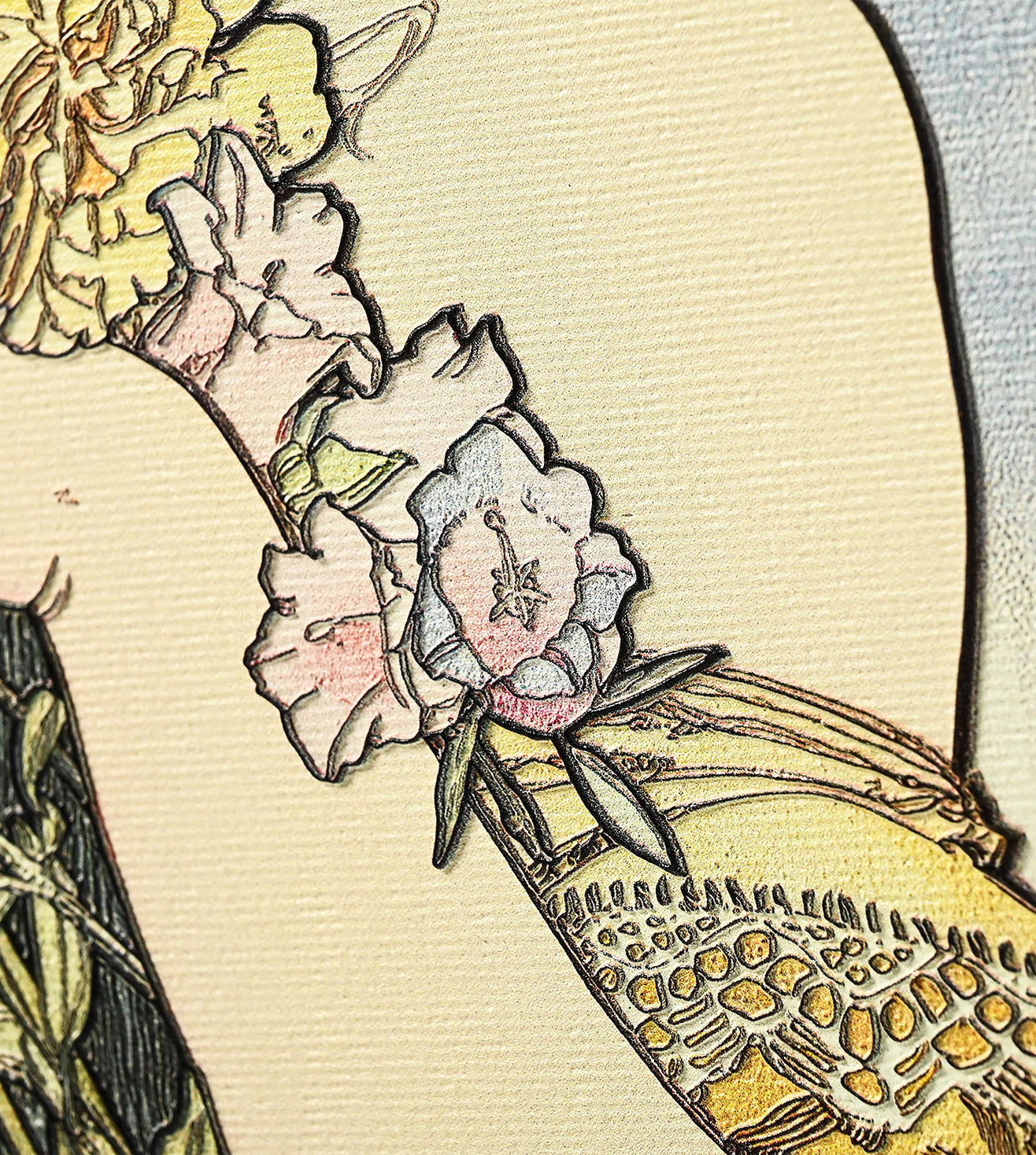 Flower by Alphonse Mucha