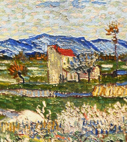 Peach Trees in Blossom by Vincent van Gogh