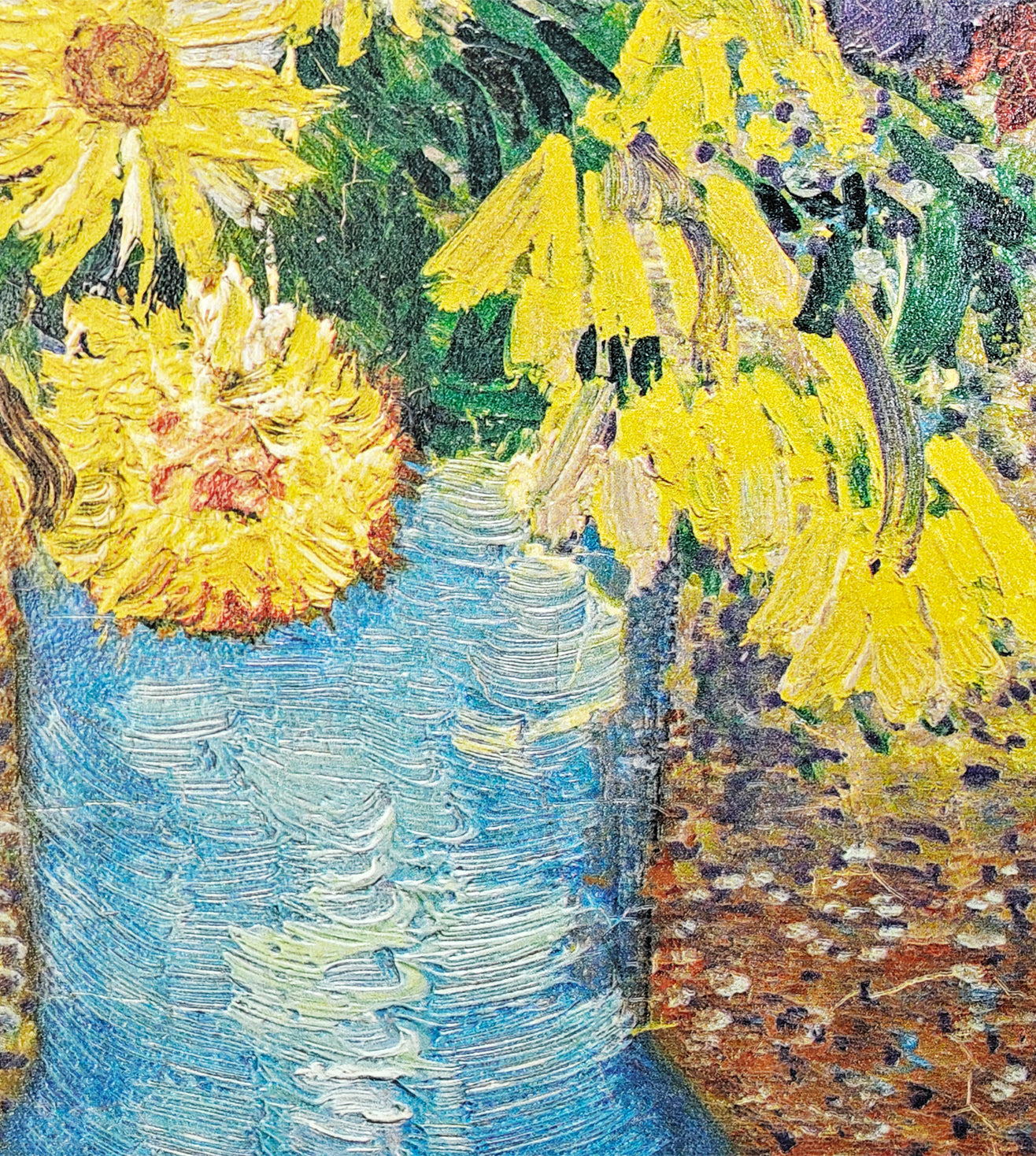 Vase with Daisies and Anemones by Vincent van Gogh