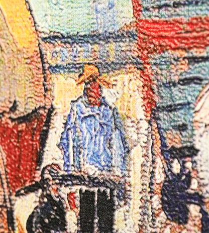 Encampment Of Gypsies With Caravans by Vincent Van Gogh