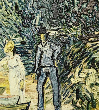 Bank of the Oise at Auvers by Vincent van Gogh