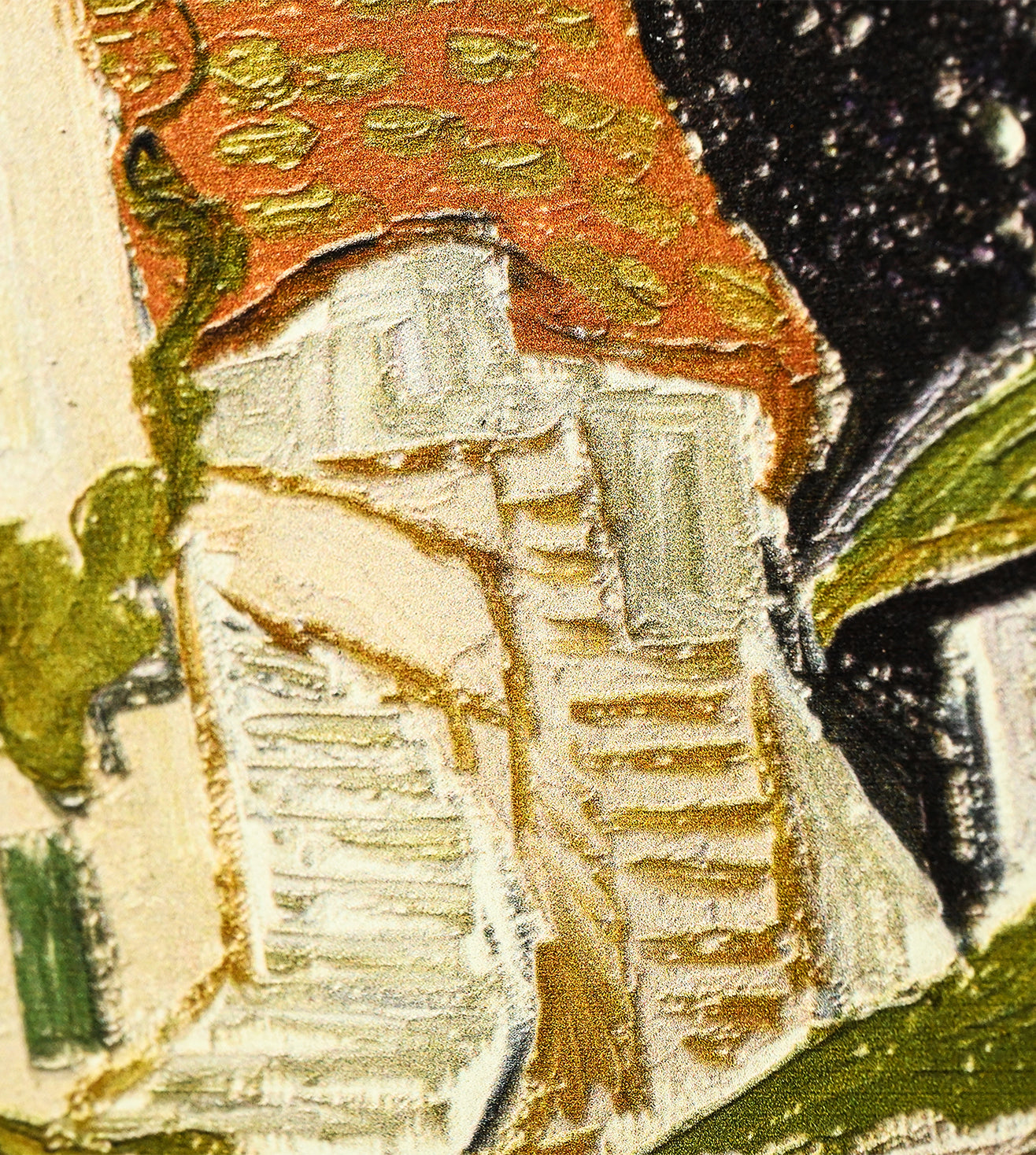 Street In Auvers Sur Oise by Vincent Van Gogh