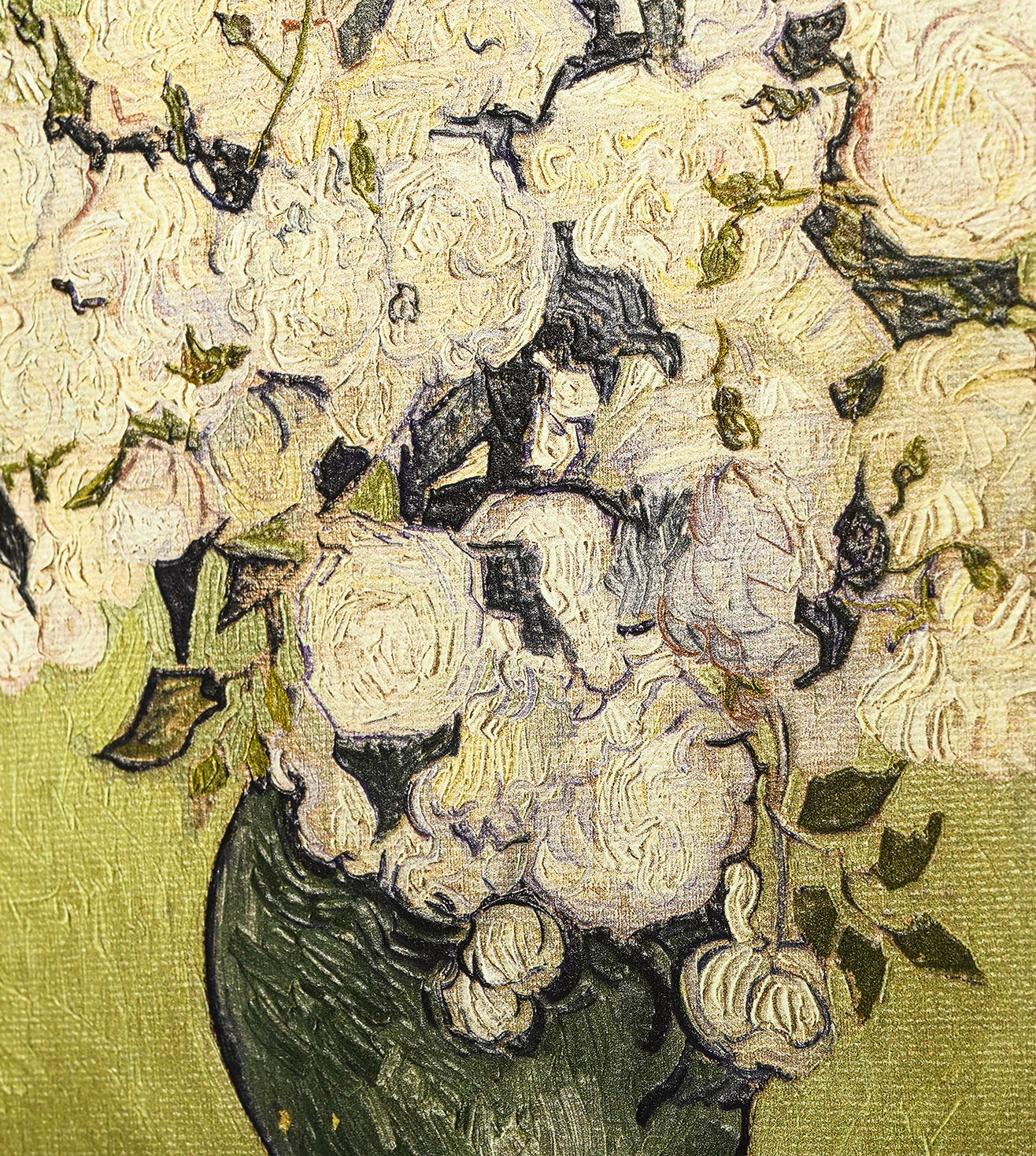 Roses (Vertical one) by Vincent Van Gogh