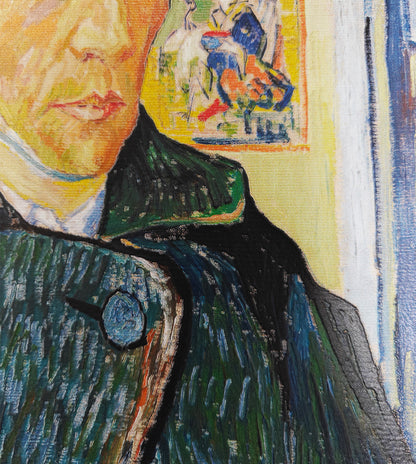 Self Portrait with Bandaged ear by Vincent Van Gogh