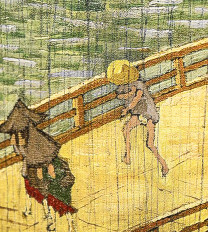 Bridge In The Rain by Vincent Van Gogh