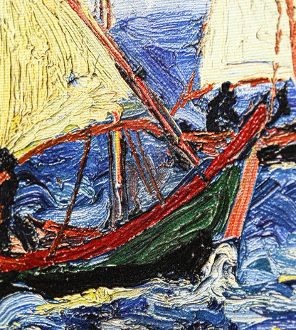 Seascape at Saintes-Maries by Vincent Van Gogh