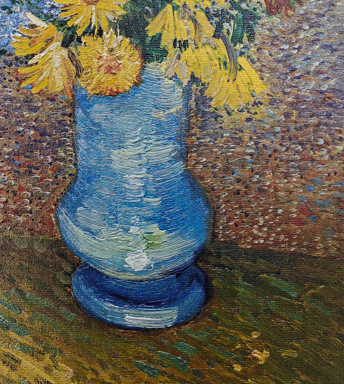 Vase with daisies and anemones by Vincent Van Gogh