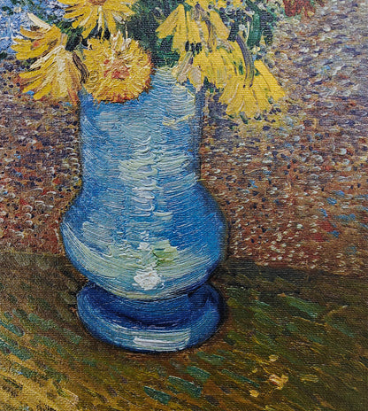 Vase with daisies and anemones by Vincent Van Gogh