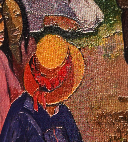 Conversation by Paul Gauguin