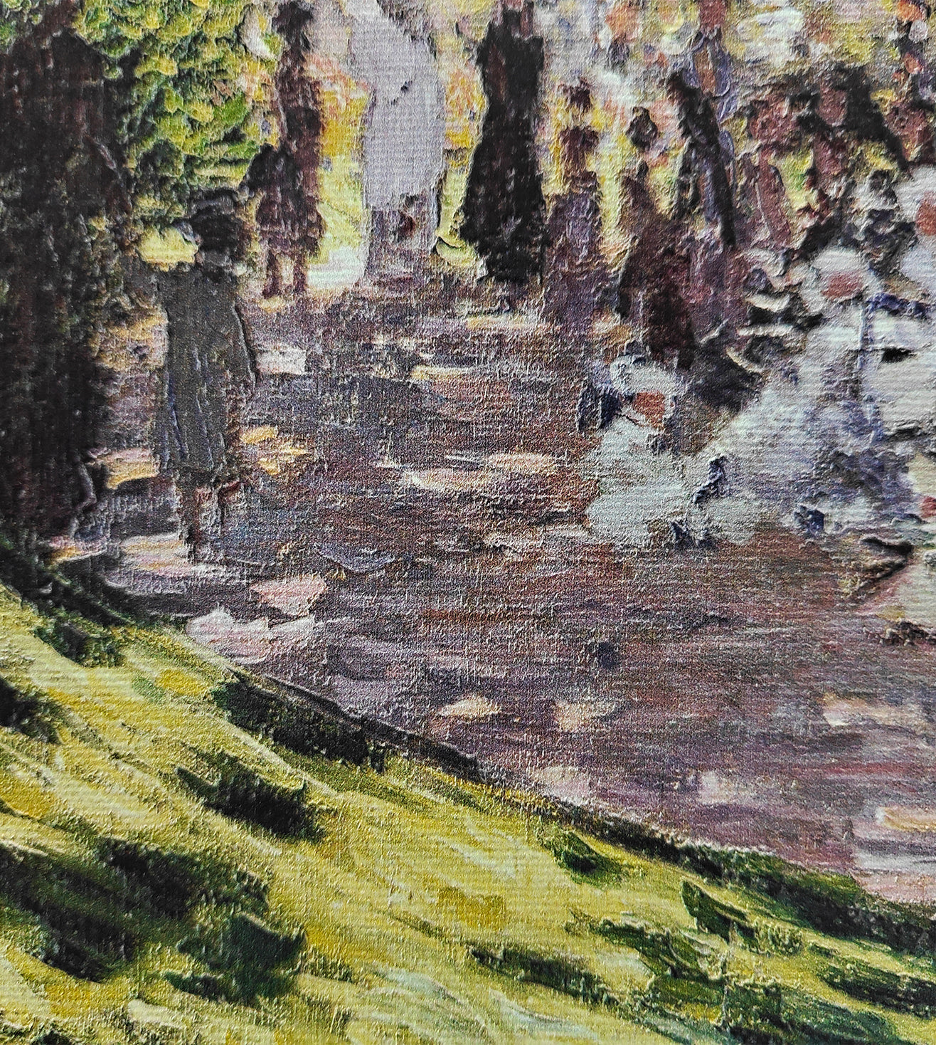 The Parc Monceau by Claude Monet