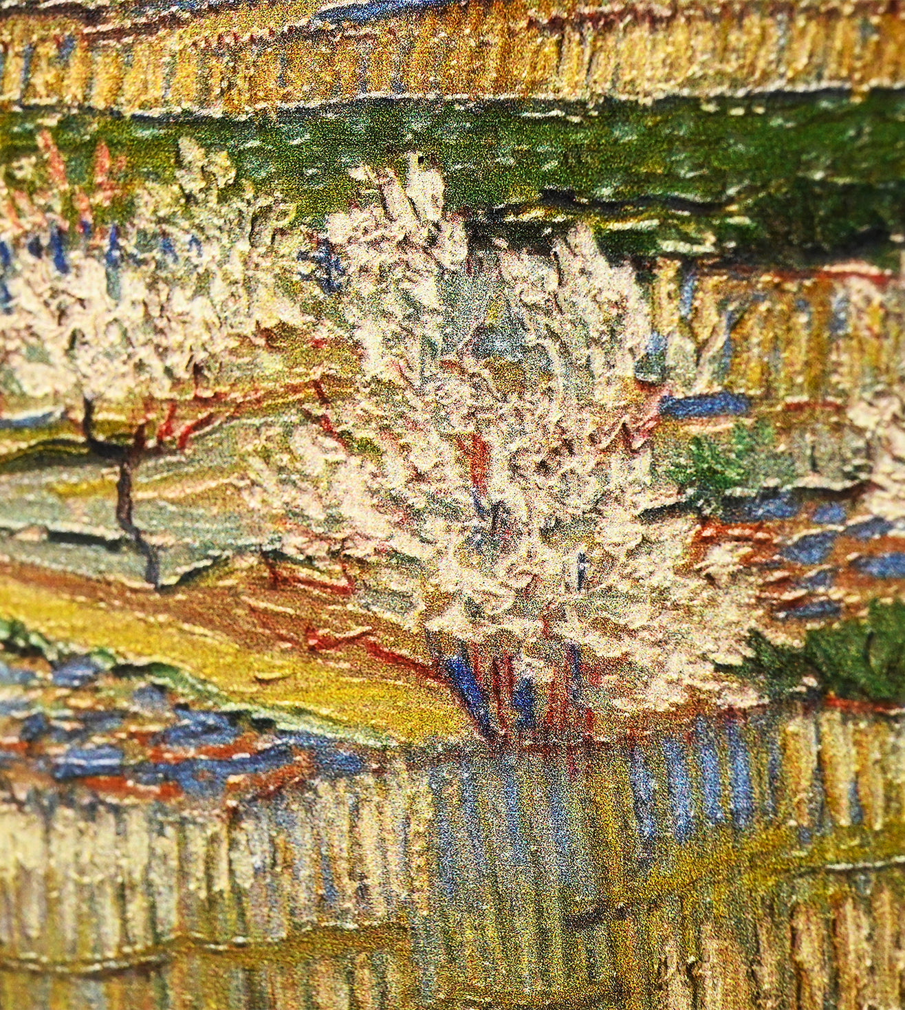Peach Trees in Blossom by Vincent van Gogh