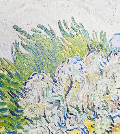 A Wheatfield with Cypresses by Vincent Van Gogh