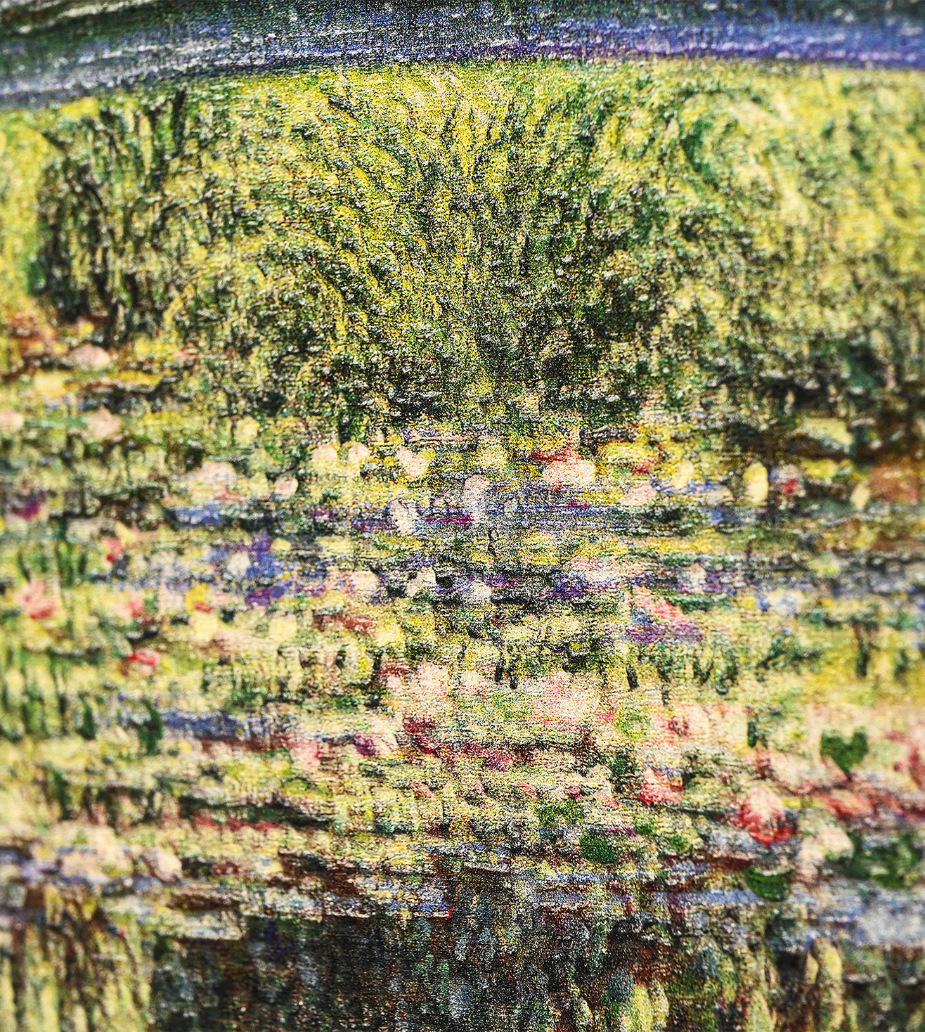 The Water lily Pond by Claude Monet