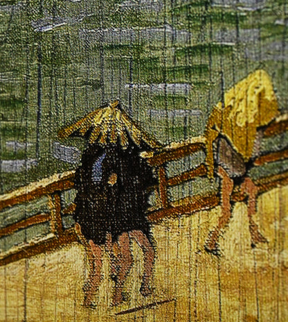 Bridge In The Rain by Vincent Van Gogh