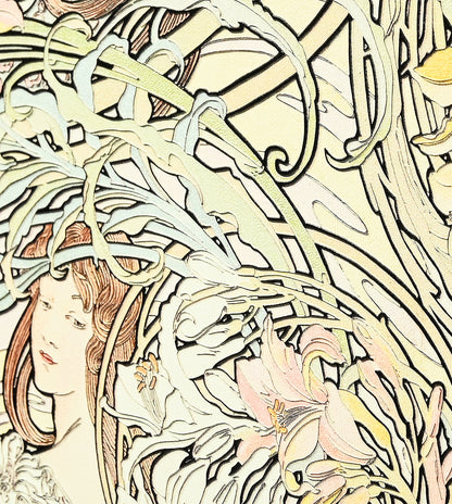 Language of Flowers by Alphonse Mucha