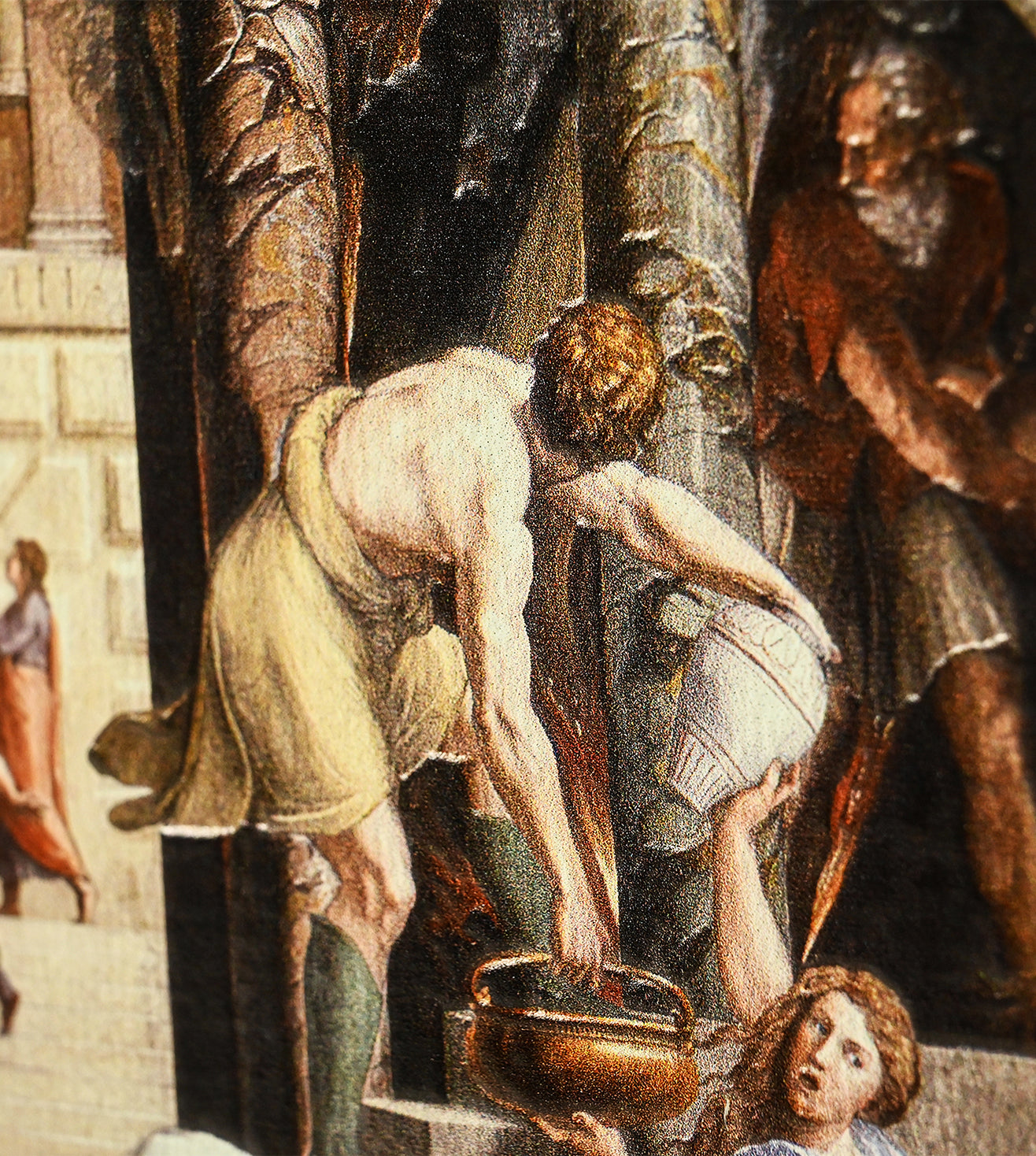 The Fire in the Borgo by Raphael