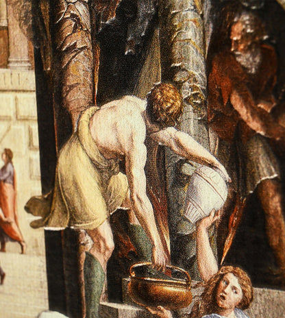 The Fire in the Borgo by Raphael