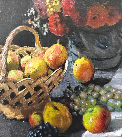 Still Life with Flowers and Fruit by Claude Monet