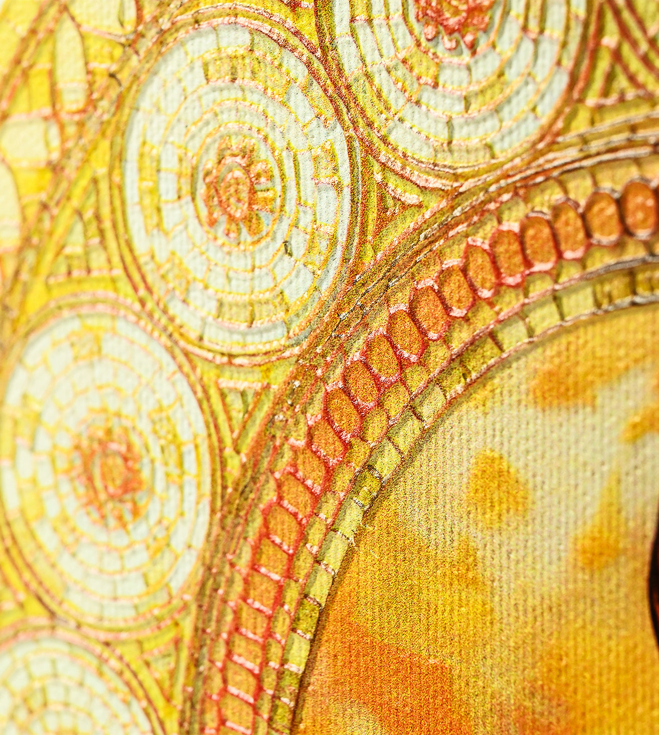 The Precious Stones: Topaz by Alphonse Mucha