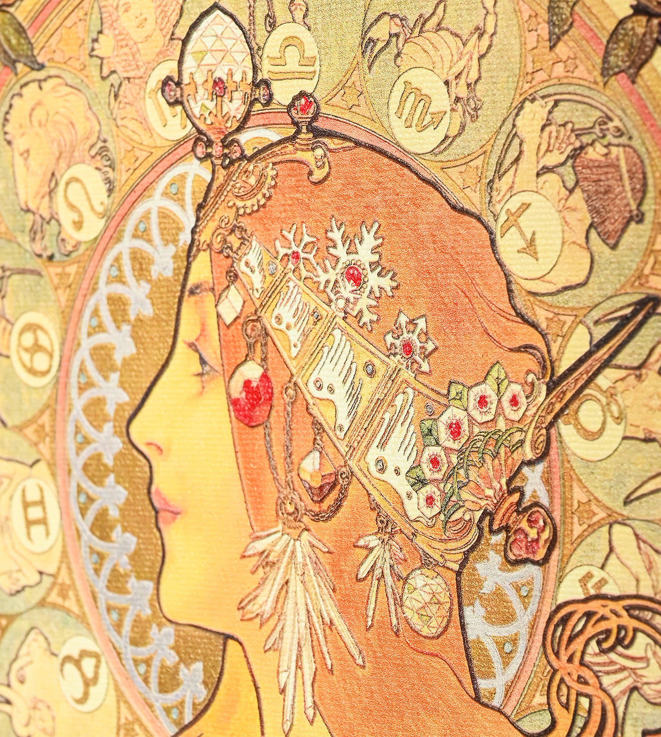 Zodiac by Alphonse Mucha