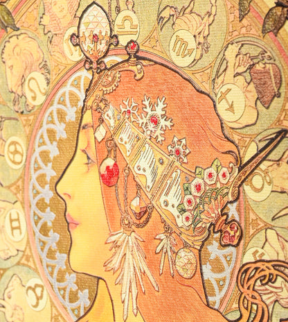 Zodiac by Alphonse Mucha